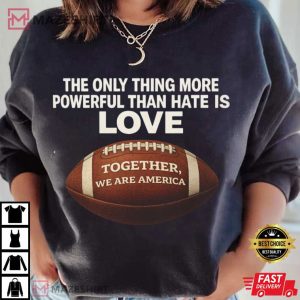 Together We Are America Bad Bunny Halftime Show T Shirt (4)
