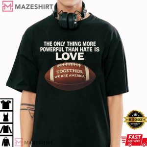 Together We Are America Bad Bunny Halftime Show T Shirt (3)