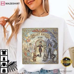 Ballet Cirque Spring Ballet North State T Shirt (1)