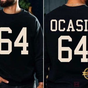 Bad Bunny Ocasio 64 Puerto Rico Football Fan T Shirt (1)