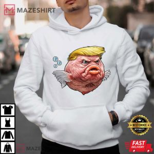 Angry Fish Anti Trump Parody Political Satire T Shirt (3)