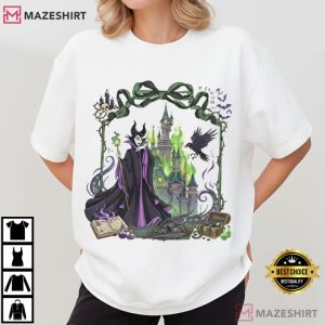 Cruella Maleficent Coquette Bow Disney Villains 2026 T Shirt (2)