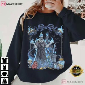 Hades Hercules Coquette Bow Disney Villains 2026 T Shirt (4)