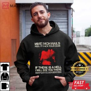 Nine Inch Nails Peel It Back Tour 2026 Rock Band T Shirt (4)