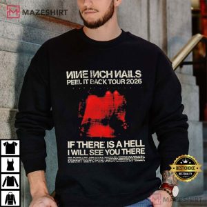 Nine Inch Nails Peel It Back Tour 2026 Rock Band T Shirt (1)