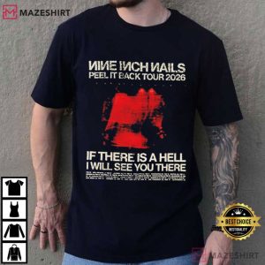 Nine Inch Nails Peel It Back Tour 2026 Rock Band T Shirt (2)