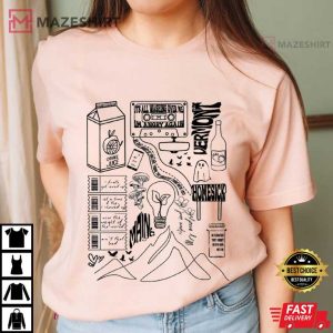 Noah Kahan Vintage Collage Album Music T Shirt (3)