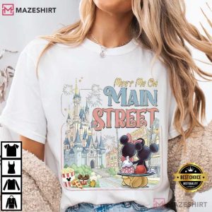 Mickey And Minnie Main Street Disneyworld Trip T Shirt (2)