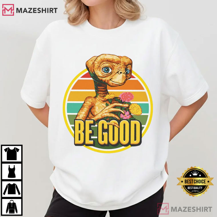 Be Good Vintage Alien ET Movie T-Shirt Be Good Vintage Alien ET Movie T-Shirt
