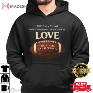 Bad Bunny Bowl Together We Are America Graphic Statement T Shirt (1)