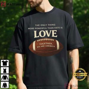 Bad Bunny Bowl Together We Are America Graphic Statement T Shirt (3)