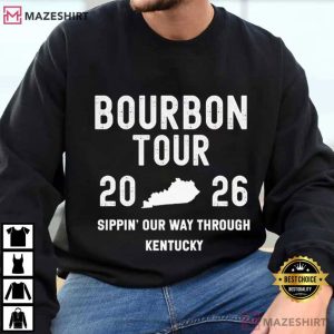 Kentucky Bourbon Tour 2026 T Shirt (1)