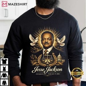 Jesse Jackson Tribute Memorial 1941 2026 T Shirt (4)