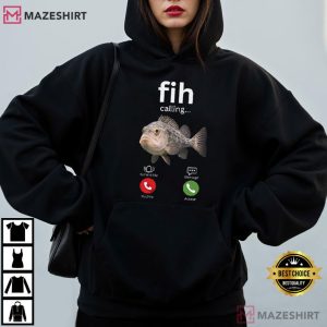 Fih Fish Stupid Meme Brain Rot T Shirt (4)