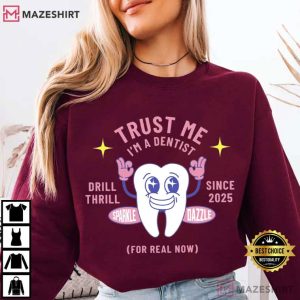 Dentist Tooth Playful Dental Humor Graphic T Shirt (4)