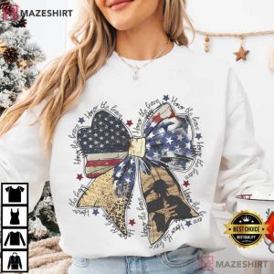 Honor The Brave Coquette 4th Of July T Shirt (1)