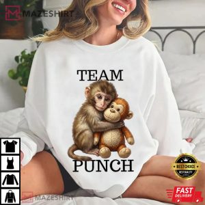 Baby Monkey Punch Animal Lover T Shirt (4)