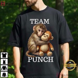 Baby Monkey Punch Animal Lover T-Shirt