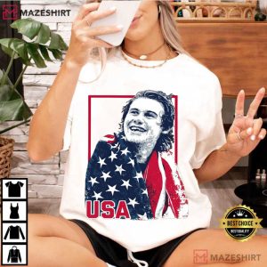 Jack Hughes USA Hockey Patriotic T Shirt (2)