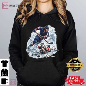 Megan Keller Women Hockey Hilary Knight T Shirt (4)