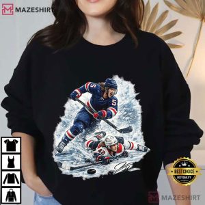Megan Keller Women Hockey Hilary Knight T Shirt (1)