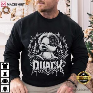 Bad Omens Funny Duck Metal Concert T Shirt (2)