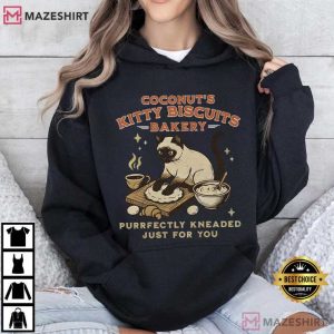 Kitty Biscuits Bakery Custom Cat Name T Shirt (4)