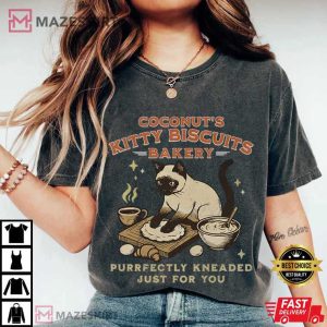 Kitty Biscuits Bakery Custom Cat Name T Shirt (3)