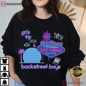 Backstreet Boys Las Vegas 2026 Girls Trip T Shirt (1)