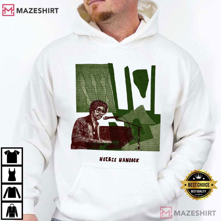 Herbie Hancock Jazz Musician Fan Art T-Shirt Herbie Hancock Jazz Musician Fan Art T-Shirt