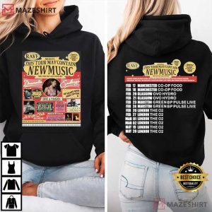 Raye This Tour May Contains New Music 2026 T Shirt (2)