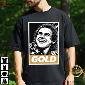 Toothless And Golden Jack Hughes USA Hockey Olympic T Shirt (2)