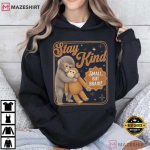 Be Kind Viral Punch Monkey Mental Health T Shirt (2)