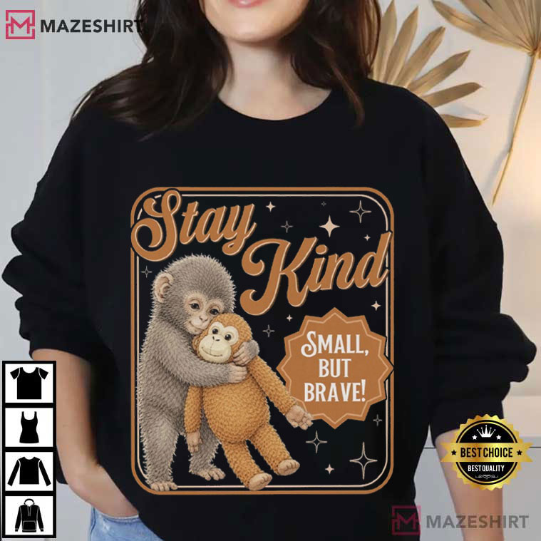 Be Kind Viral Punch Monkey Mental Health T-Shirt Be Kind Viral Punch Monkey Mental Health T-Shirt