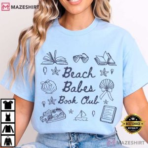 Beach Babes Book Club Custom Book Club T Shirt (4)