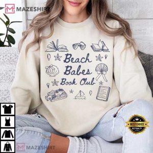 Beach Babes Book Club Custom Book Club T Shirt (1)