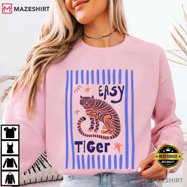 Easy Tiger Retro Vintage T-Shirt Easy Tiger Retro Vintage T-Shirt