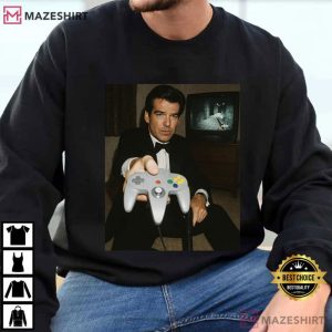 Pierce Brosnan GoldenEye N64 Gaming T Shirt (4)