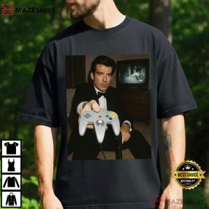 Pierce Brosnan GoldenEye N64 Gaming T Shirt (2)