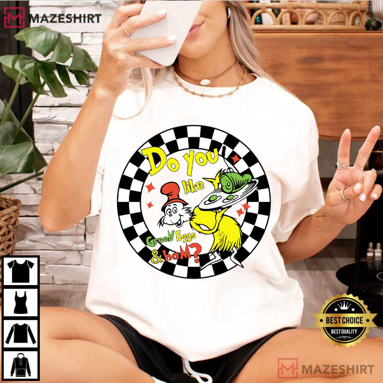Dr Seuss Green Egg And Ham Teacher Squad T-Shirt Dr Seuss Green Egg And Ham Teacher Squad T-Shirt