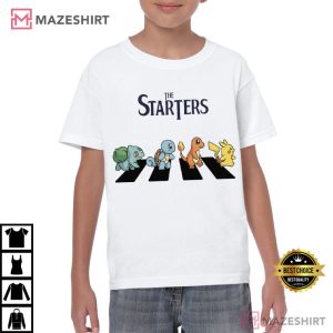 The Starters Pokemon Gaming Anime Lovers T-Shirt