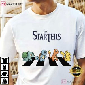 The Starters Pokemon Gaming Anime Lovers T Shirt (2)