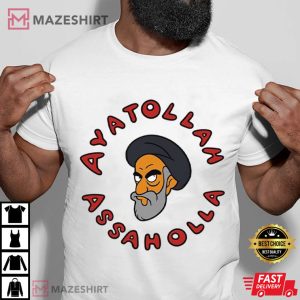 Ayatollah Assaholla Iran War T-Shirt