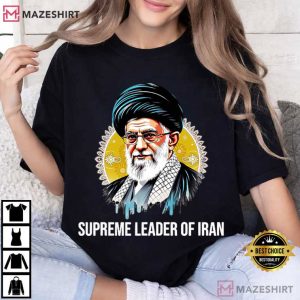 Ali Khamenei Supreme Leader Of Iran T Shirt (2)