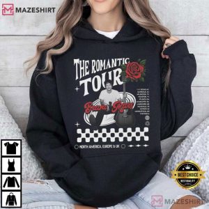 Bruno Mars The Romantic Tour 2026 Fan Merch T Shirt (2)