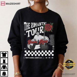 Bruno Mars The Romantic Tour 2026 Fan Merch T Shirt (3)
