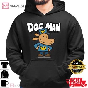 Dog Man Cartoon World Book Day T Shirt (4)