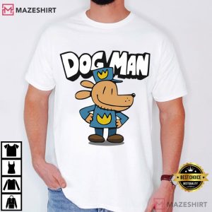 Dog Man Cartoon World Book Day T Shirt (2)