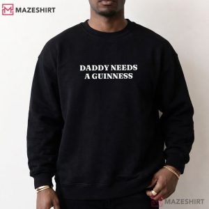 Daddy Needs A Guinness St Patricks Day Embroidered Sweatshirt (4)