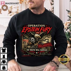Operation Epstein Fury Anti Trump Political T Shirt (4)